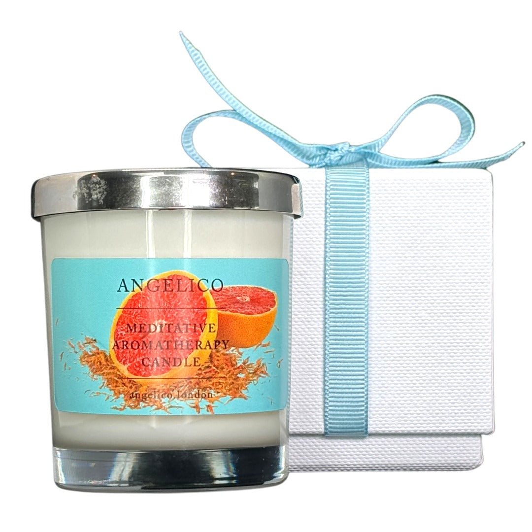 Meditative Candle in Glass jar and gift box