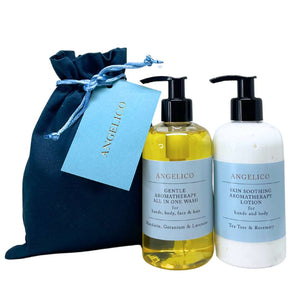 All In One Soap & Skin Soothing Lotion Gift - Angelico