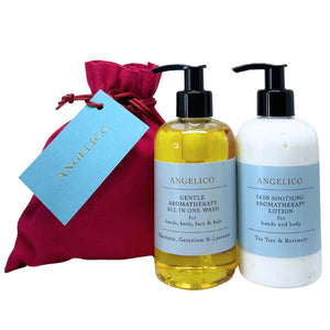 All In One Soap & Skin Soothing Lotion Gift - Angelico