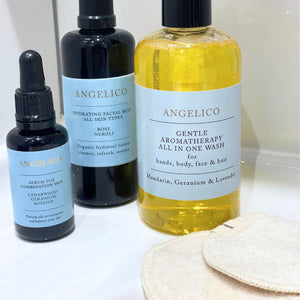 Gentle Aromatherapy All in One Wash 250ml - Angelico