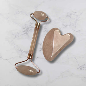 Gua Sha Heart Tool - Pink - Angelico