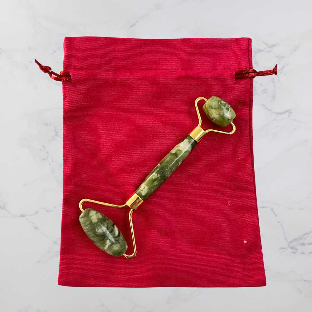 Gua Sha Roller Tool - Green - Angelico