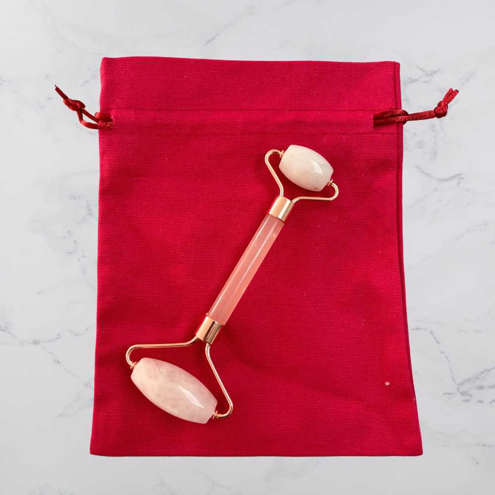 Gua Sha Roller Tool - Pink - Angelico