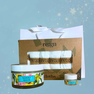 Nonna Balms & Face Cloth Gift Set - Angelico
