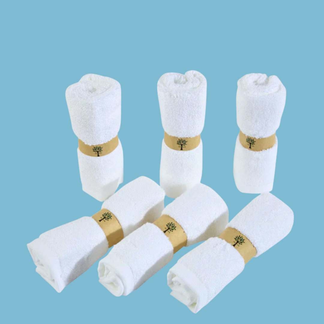 Organic Bamboo Face Cloths - Angelico