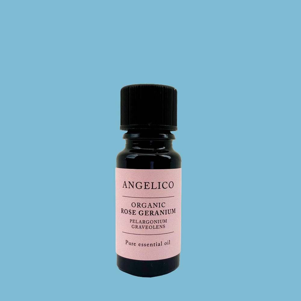 Rose Geranium Organic Essential Oil 10ml - Angelico