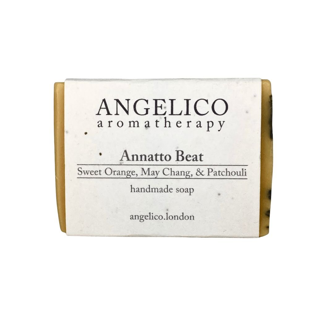 Annatto Beat Soap with label- Angelico