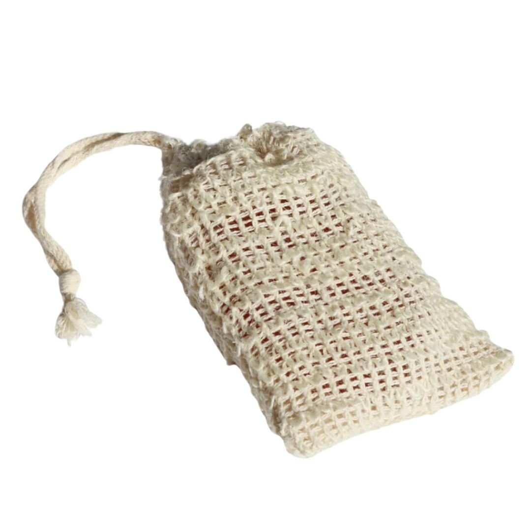 Soap Pouch - Natural Fibre Soap Saver and Exfoliator - Angelico
