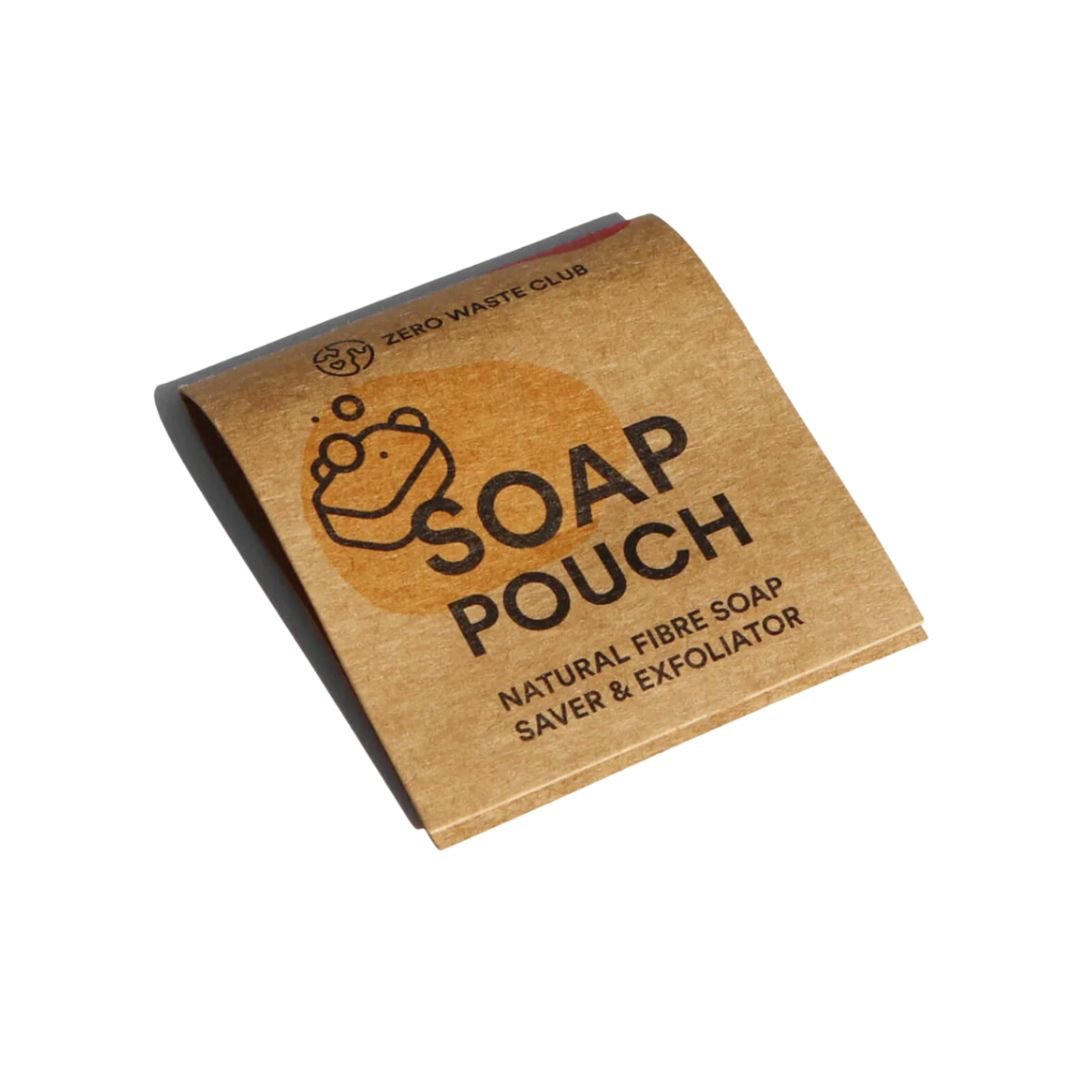 Soap Pouch - Natural Fibre Soap Saver and Exfoliator - Angelico